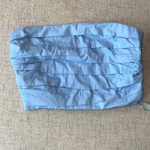 Abercrombie & Fitch blue tube top